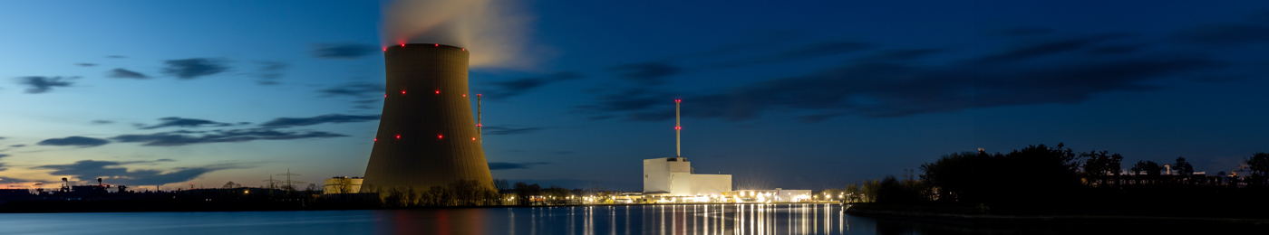 Nuclear power plant Isar near Landshut, Bavaria, Germany